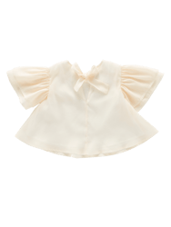 Girls Organza Layered Flared Top