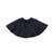 Girls Quilted Nylon Skirt - Black - Black