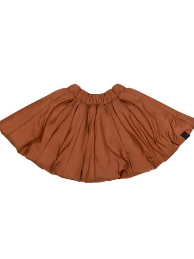 OMAMImini Girls Quilted Nylon Skirt l Rust OM628 product