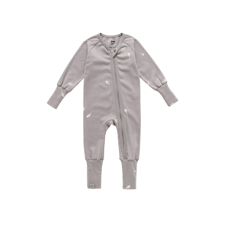 Jersey Playsuit - Grey