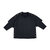 Kids Layered Nylon Top With Jersey Sleeve L - Black - Black
