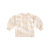 Kids Organza & Terry Sweatshirt - Beige - Beige