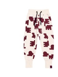 Kids Terry Joggers I Off-white - Off-White