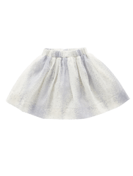 Layered Organza Skirt - Cream
