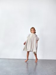 Tent Dress with Puff Sleeves