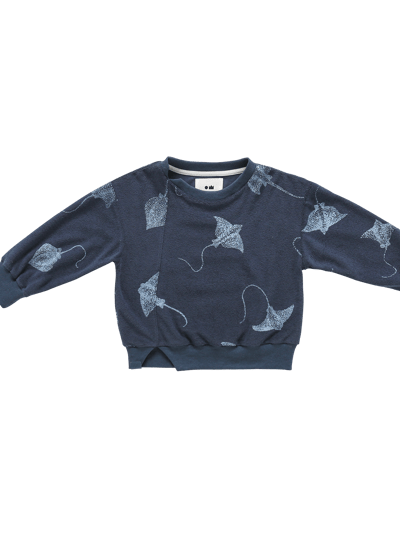 OMAMImini Terry Sweatshirt - Navy product