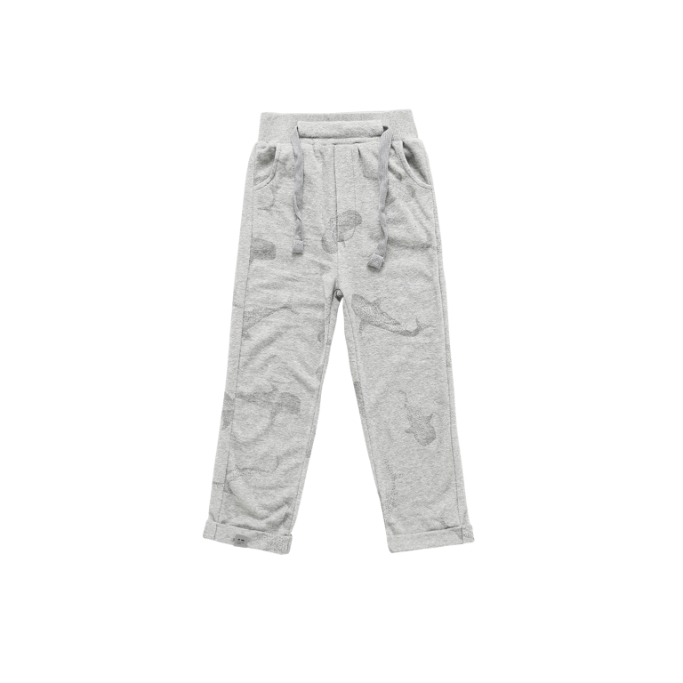 Terry Trousers - Heather Grey