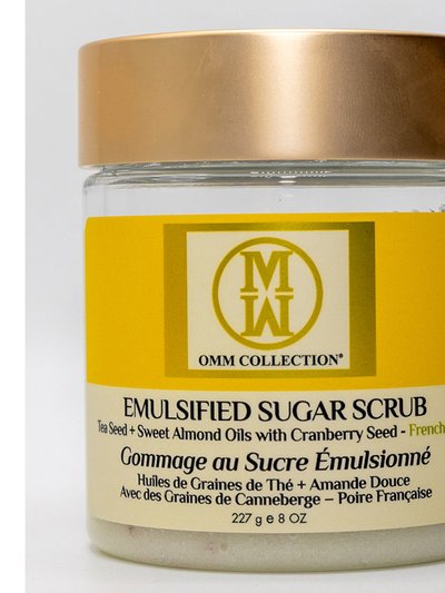 OMM Collection Emulsified Sugar Scrub – French Pear product