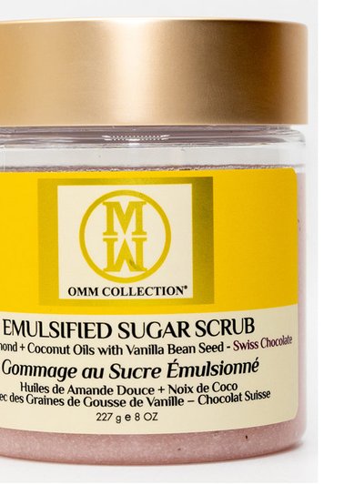 OMM Collection Emulsified Sugar Scrub - Swiss Chocolate product