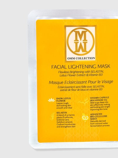 OMM Collection Facial Lightening Mask product
