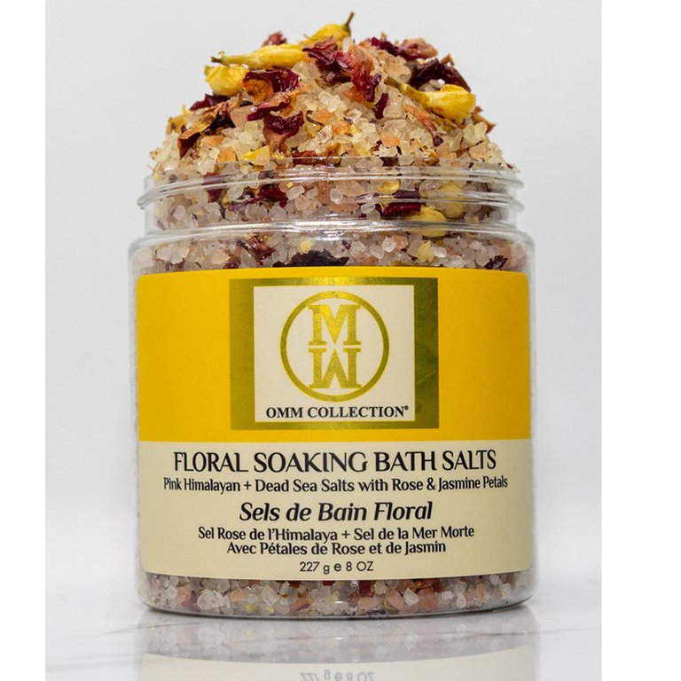 Floral Soaking Bath Salts - Jasmine Rose