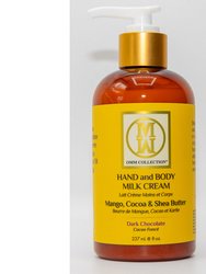 Hand and Body Milk Cream - Dark Chocolate