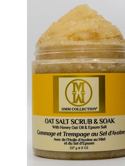 OMM Collection Oat & Honey Scrub & Soak Bath Salt product
