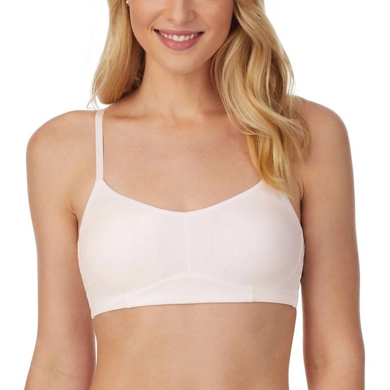 Dot Micro Lounge Bralette In Mauve Chalk - Mauve Chalk