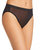 Mesh Hi Cut Brief Panty In Black