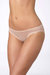 Mesh Hip Bikini Panty In Champagne - Champagne