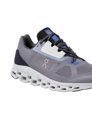 Men's Cloudstratus Running Shoes - White Grey