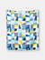 Go Anywhere Blanket - Collage - Blue