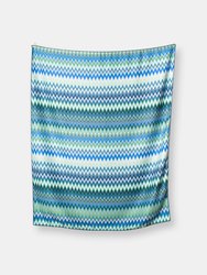 Go Anywhere Blanket - Ziggy - Blue