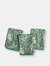 Mighty Mini Towel (Set of 3) - Foliage - Floral in Evergreen
