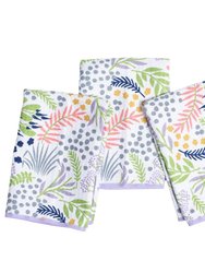 Mighty Mini Towel (Set of 3) - Inca Floral - Lilac