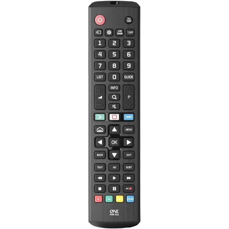 Universal Remote Control For All LG Televisions - Black