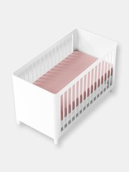 Mini Crib / Pack N Play Sheet - Dusty Pink