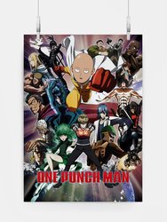 One Punch Man Anime Official Poster