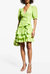 Lime Tiered Ruffle Day Dress - Green