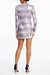 Ombre Sequin Coat Dress