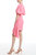Puff Sleeve Mini Dress - Bubble Gum Pink