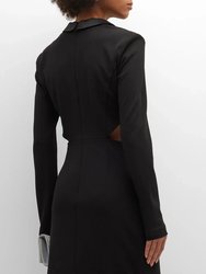 The Alexa | Black Cocktail Dress