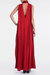 The Cami | Ruby High Neck Pleated Gown