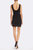 The Celeste | Black Column Cocktail Dress