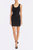 The Celeste | Black Column Cocktail Dress