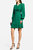 The Fiona Cocktail Dress - Green Sleeved