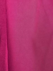 The Gemma | Fuchsia Stretch Crepe Gown