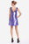The Grace Violet Sequin Mini Dress