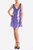 The Grace Violet Sequin Mini Dress - Violet