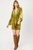 The Jacky - Velvet Cocktail Dress - Green