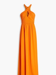 The Joann Papaya Maxi Dress