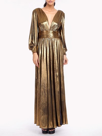 ONE33 SOCIAL The Kathy | Gold Maxi Gown product