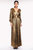 The Kathy | Gold Maxi Gown - Gold