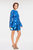 The Madison | Blue Paillette Mini Dress