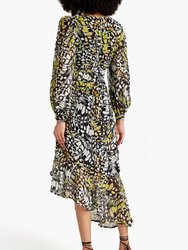 The Mariposa Print Maxi Gown