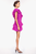 The Molly | Fuchsia One Shoulder Ruffle Mini Dress