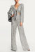 The Sammi Sequin Jumpsuit - Silver