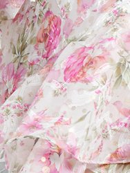 The Shaina Floral Ruffle Dress