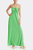 The Tabitha | Lux Jersey Maxi Gown - Apple Green
