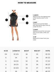 The Tristan Black Chiffon Ruffle Mini Dress